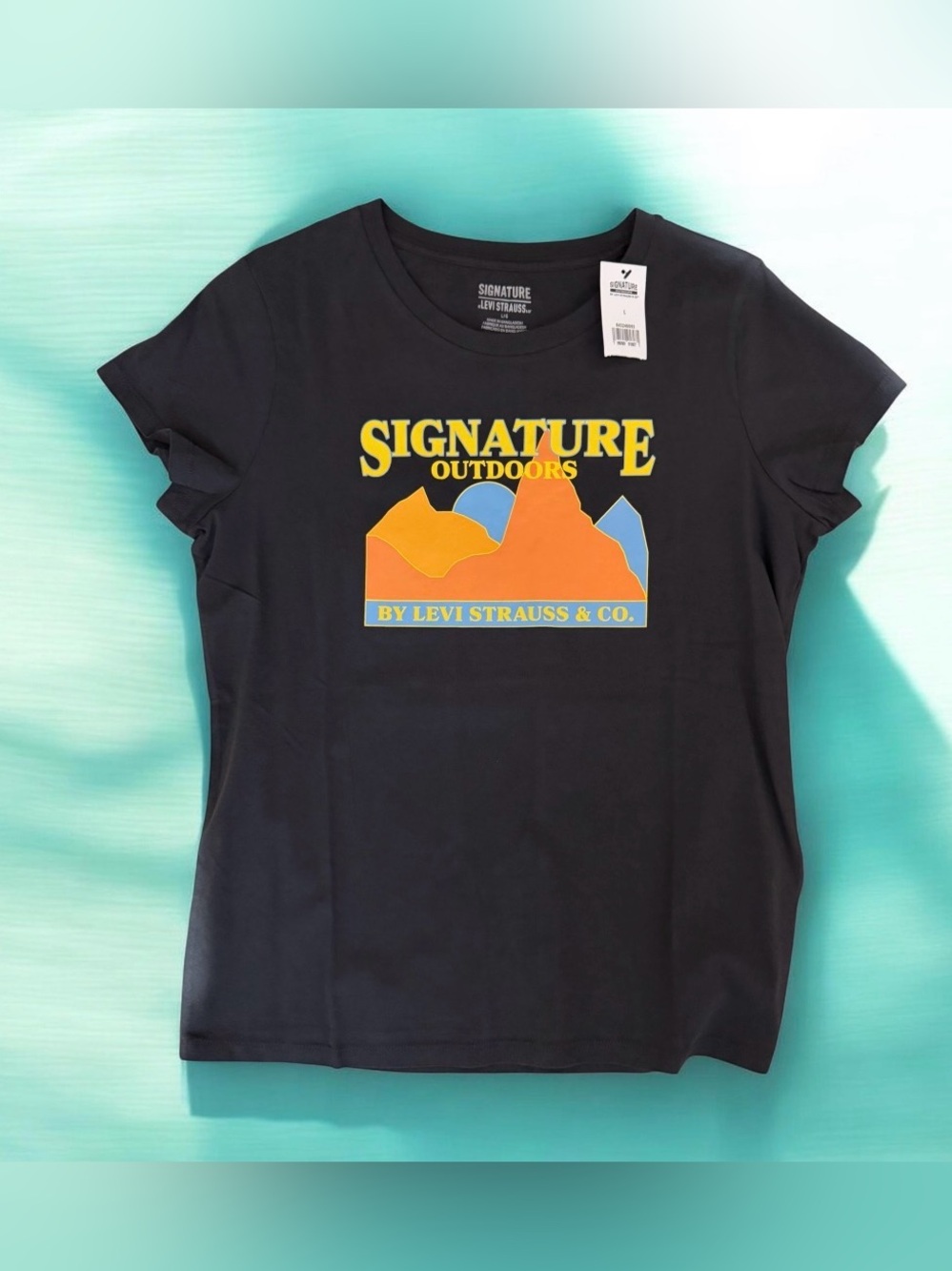 Levi Strauss & Co. Signature Outdoors Black Graphic Tee
